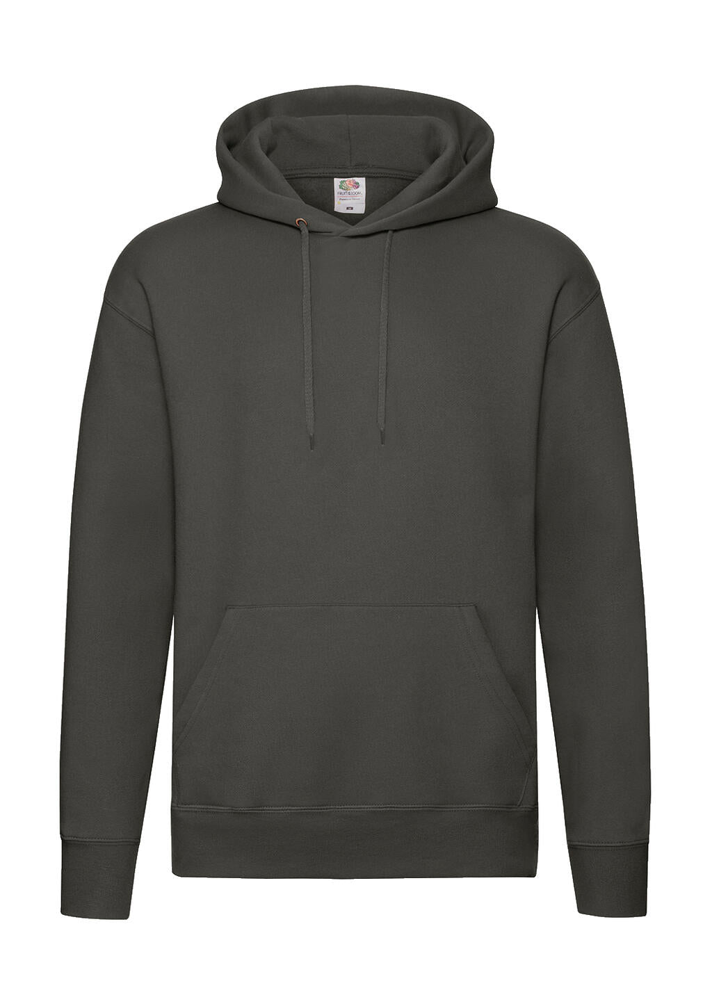  Premium Hooded Sweat in Farbe Charcoal
