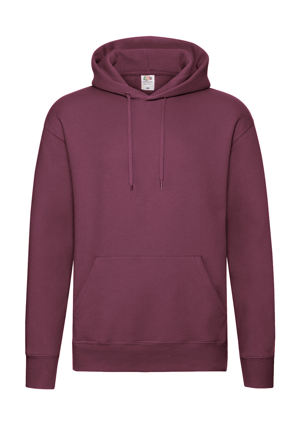  Premium Hooded Sweat in Farbe Burgundy