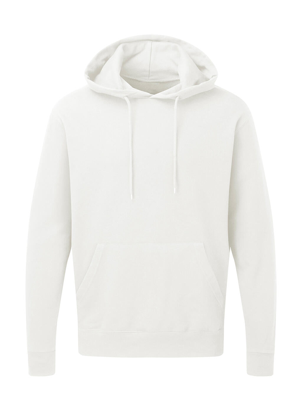 Hooded Sweatshirt Men in Farbe Snowwhite