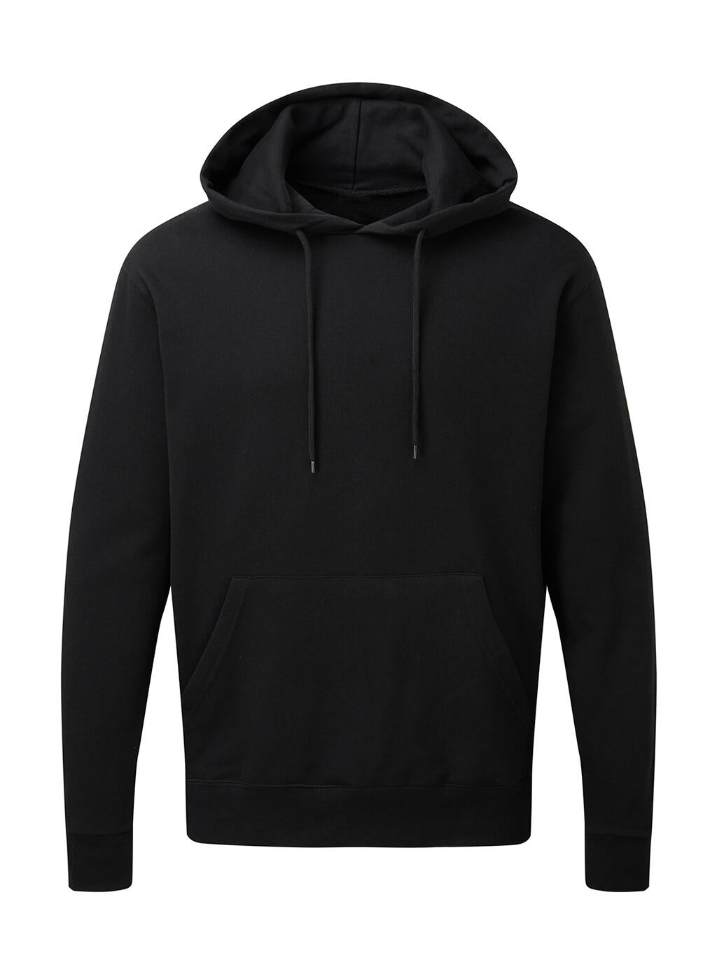 Hooded Sweatshirt Men in Farbe Black