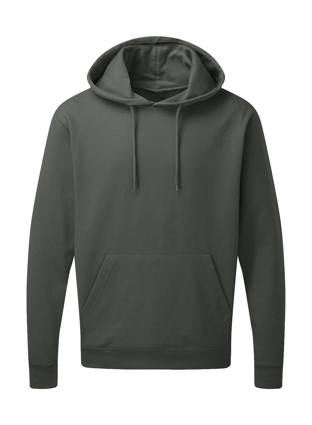 Hooded Sweatshirt Men in Farbe Charcoal