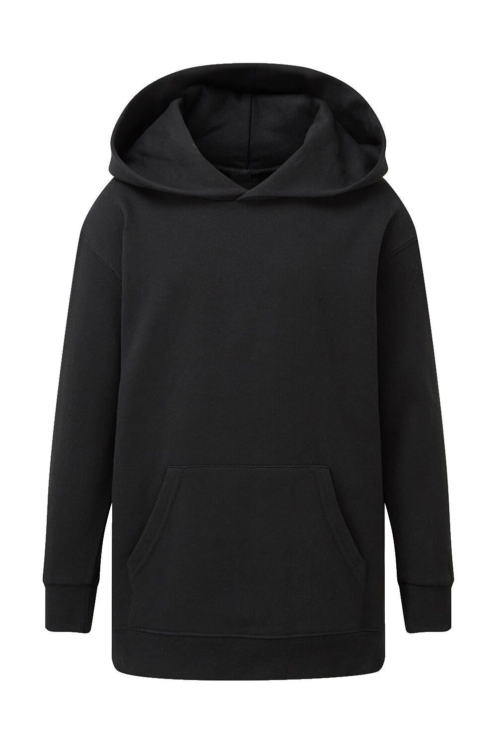  Kids' Hooded Sweatshirt in Farbe Black
