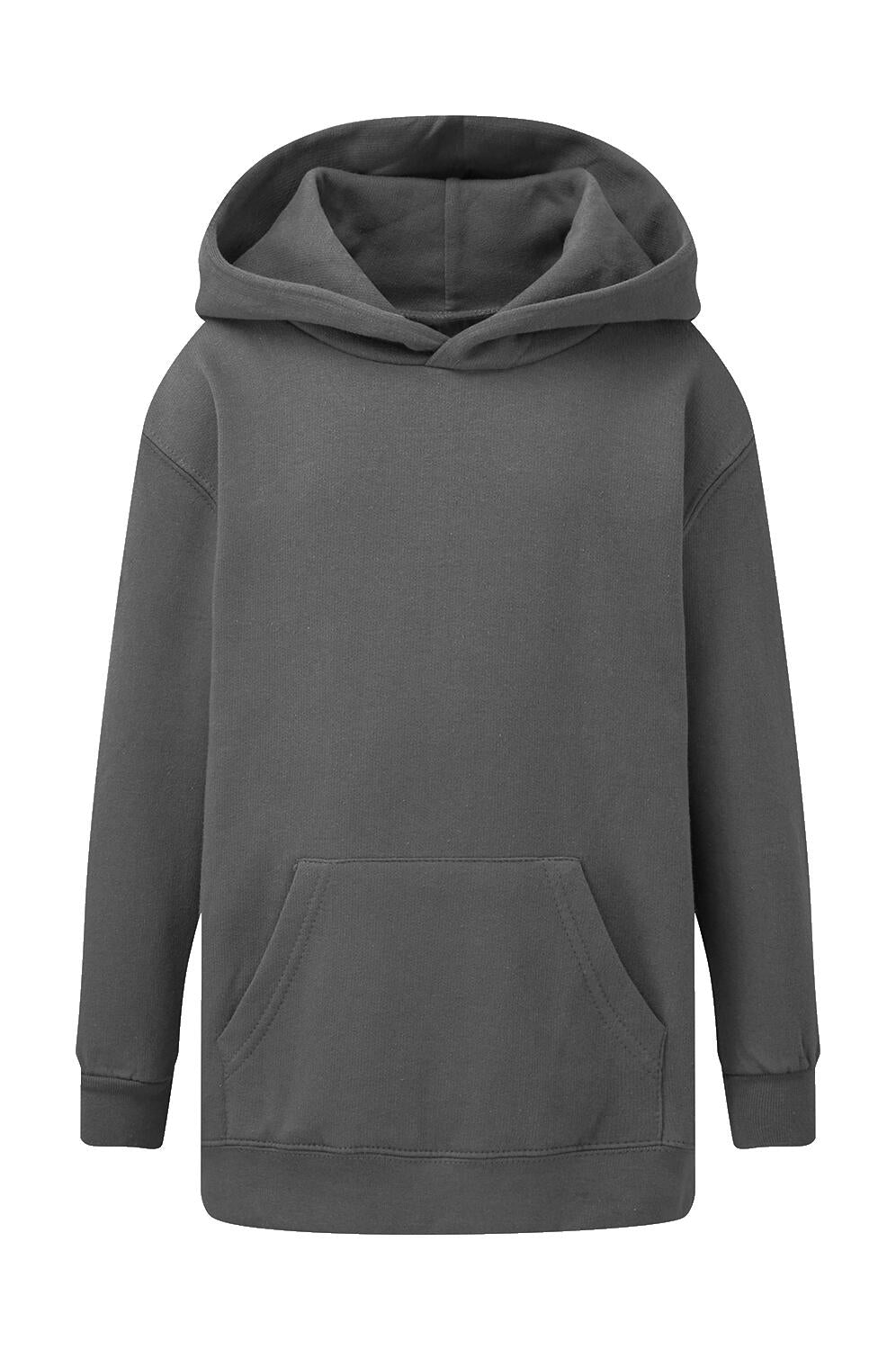  Kids' Hooded Sweatshirt in Farbe Grey