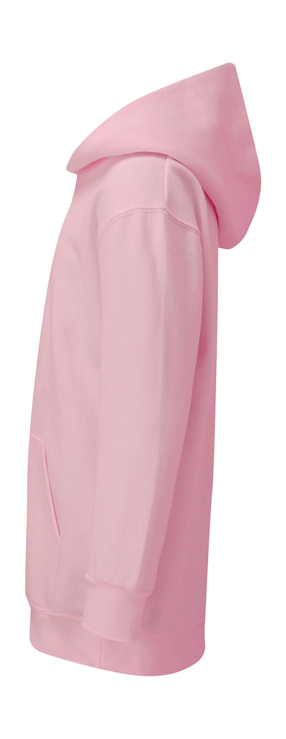  Kids' Hooded Sweatshirt in Farbe White