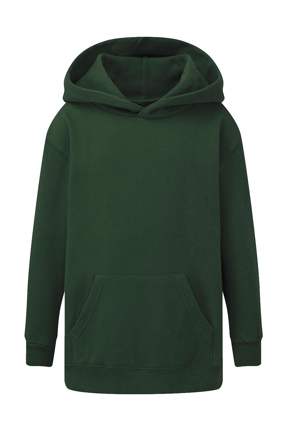 Kids' Hooded Sweatshirt in Farbe Bottle Green