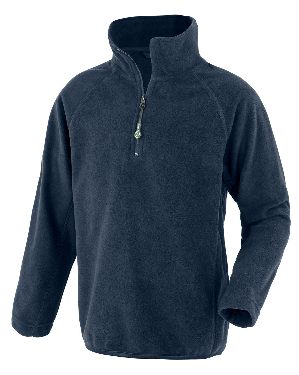  Junior Recycled Microfleece Top in Farbe Navy