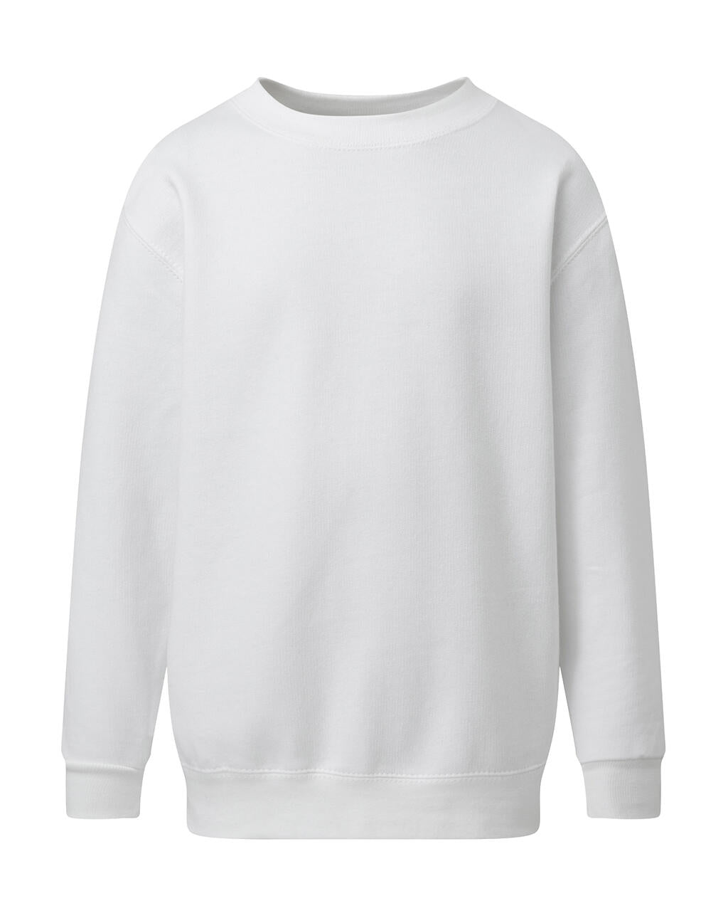  Kids' Crew Sweat in Farbe White