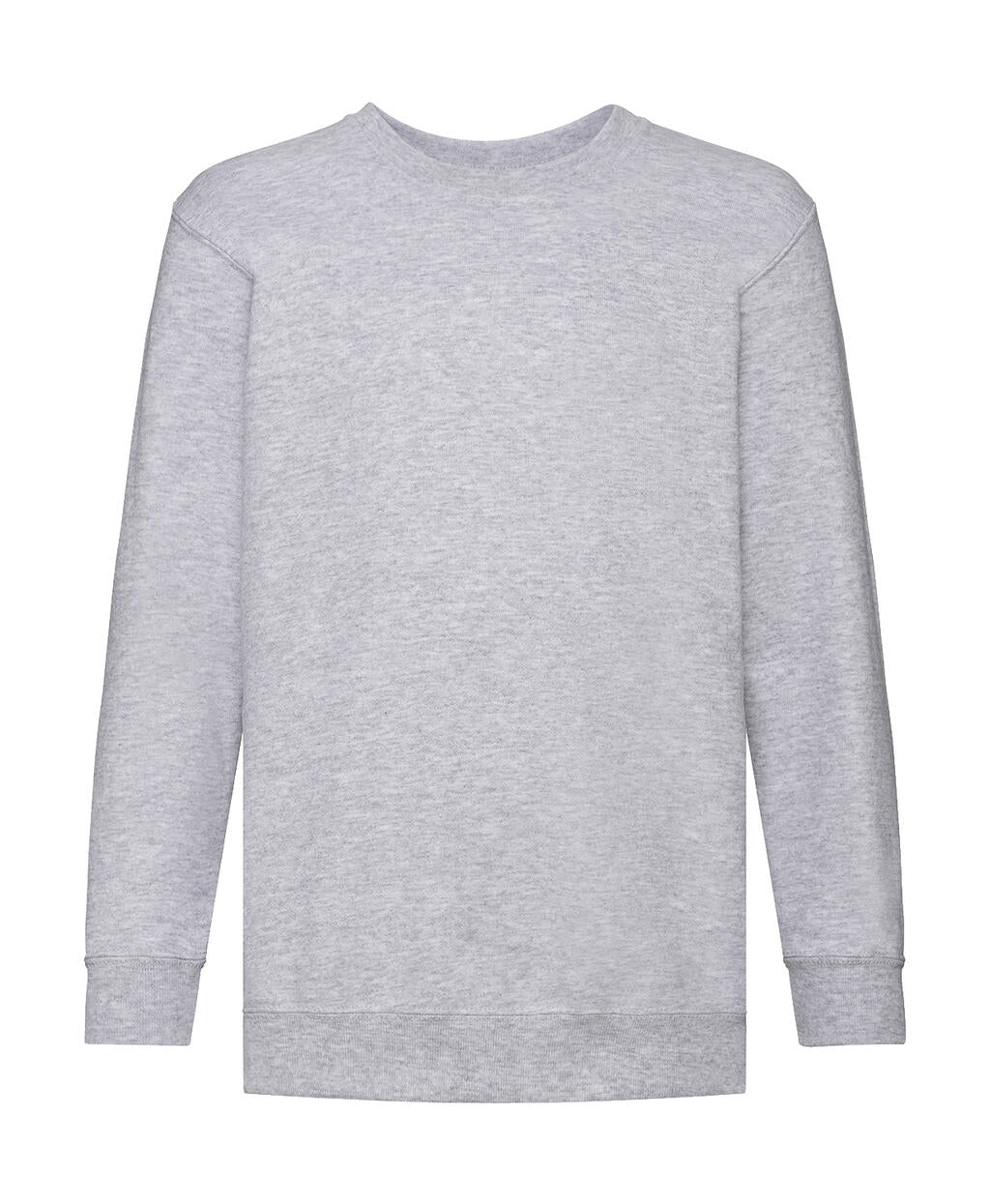  Kids' Classic Set-In Sweat in Farbe Heather Grey