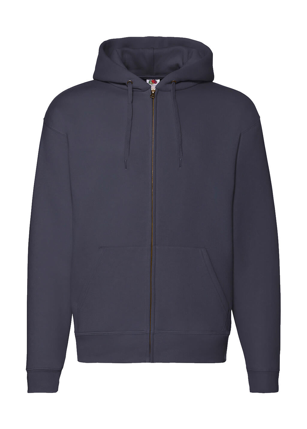  Premium Hooded Zip Sweat in Farbe Deep Navy
