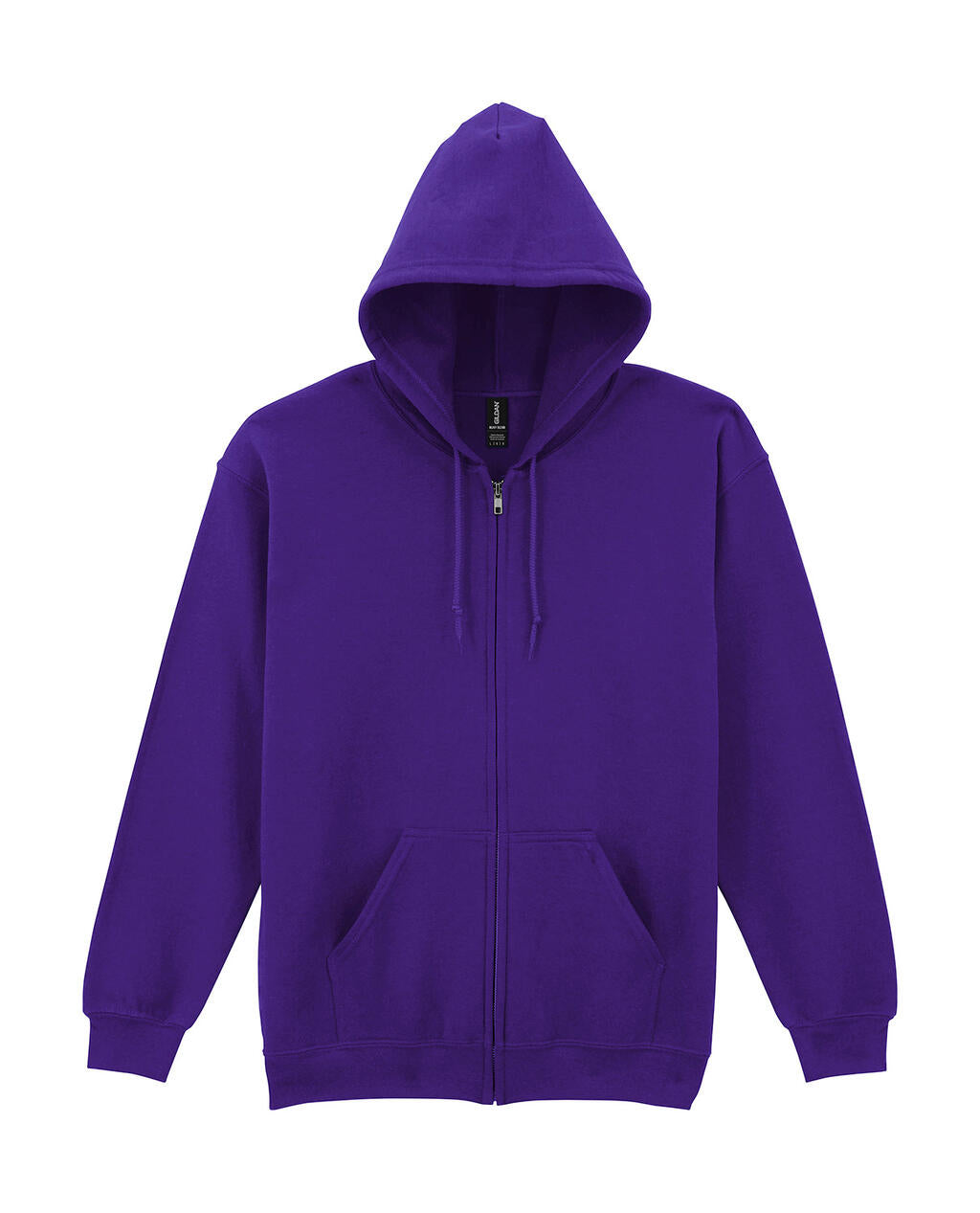 Heavy Blend Adult Full Zip Hooded Sweat in Farbe Purple