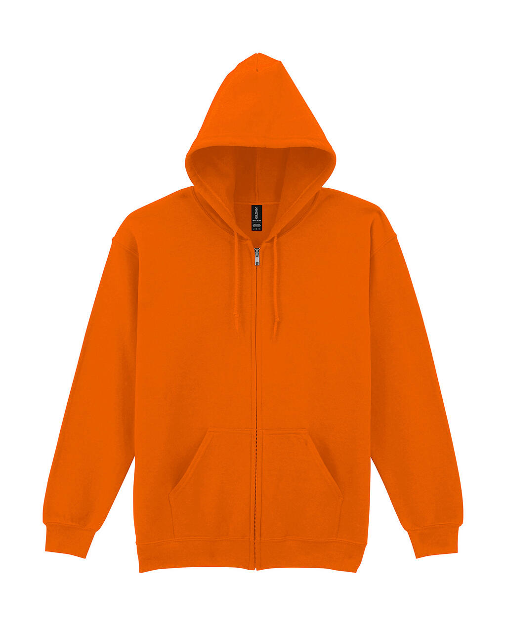 Heavy Blend Adult Full Zip Hooded Sweat in Farbe S Orange