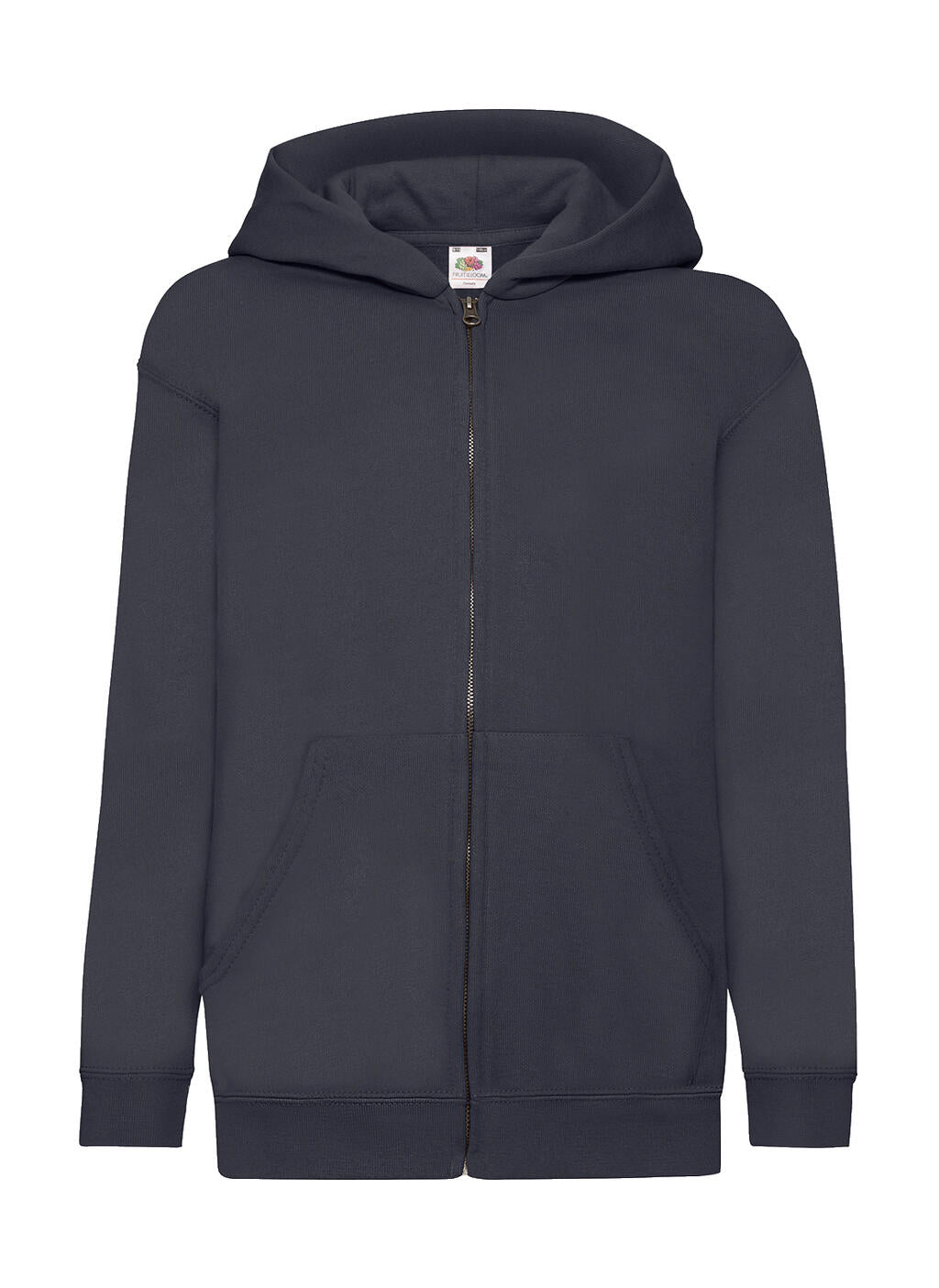  Kids' Classic Hooded Sweat Jacket in Farbe Deep Navy