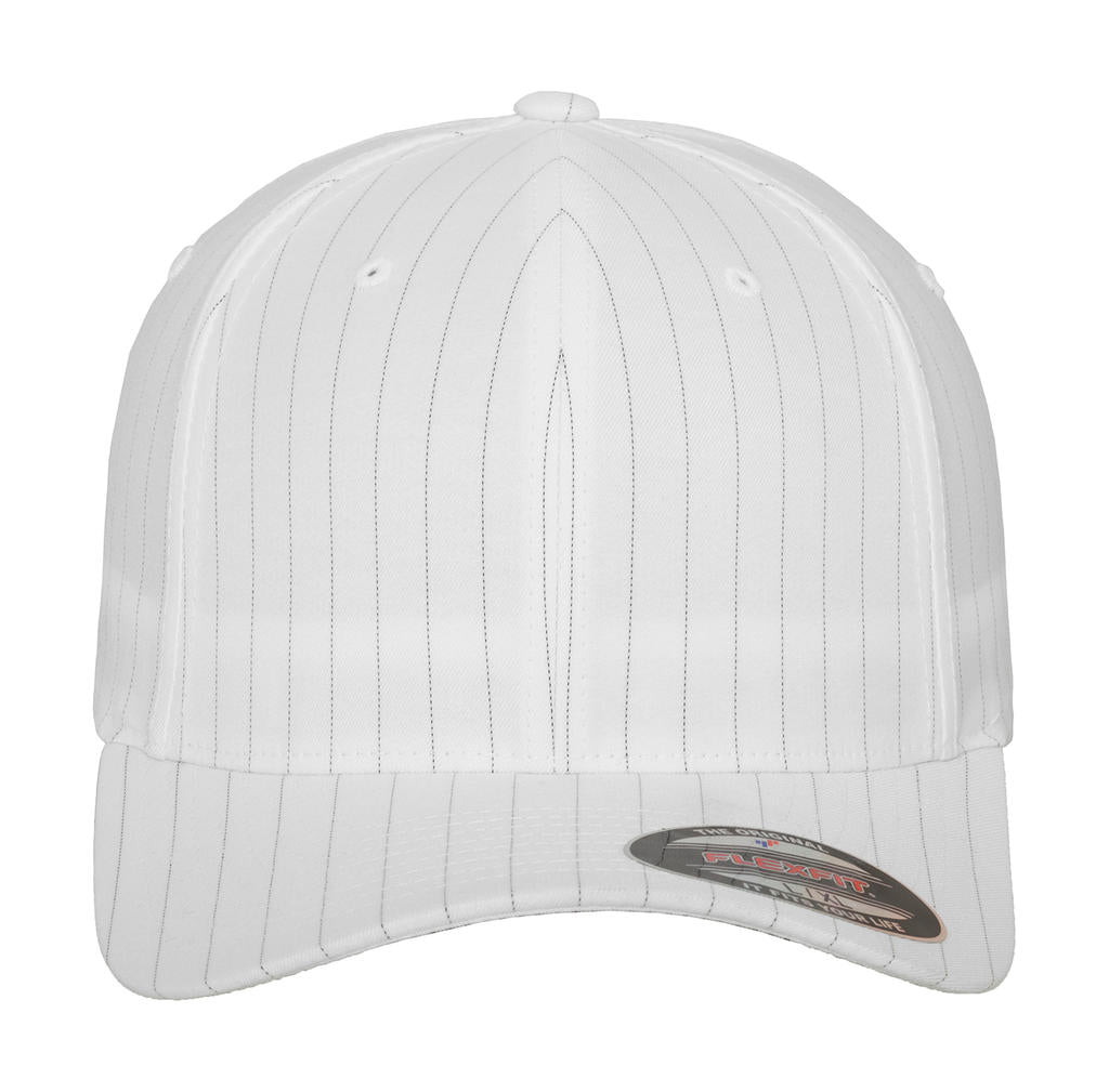  Pinstripe Cap in Farbe White/Black