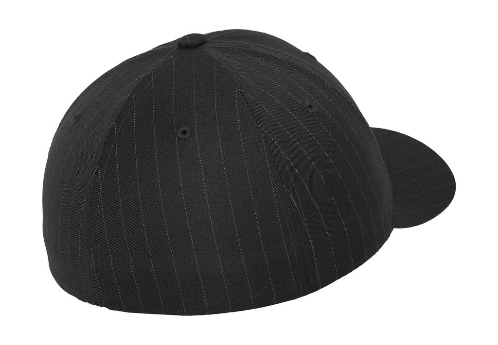  Pinstripe Cap in Farbe White/Black
