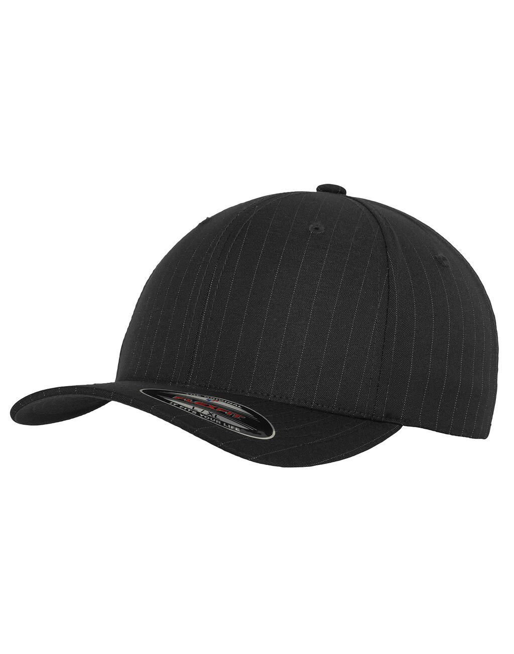  Pinstripe Cap in Farbe White/Black