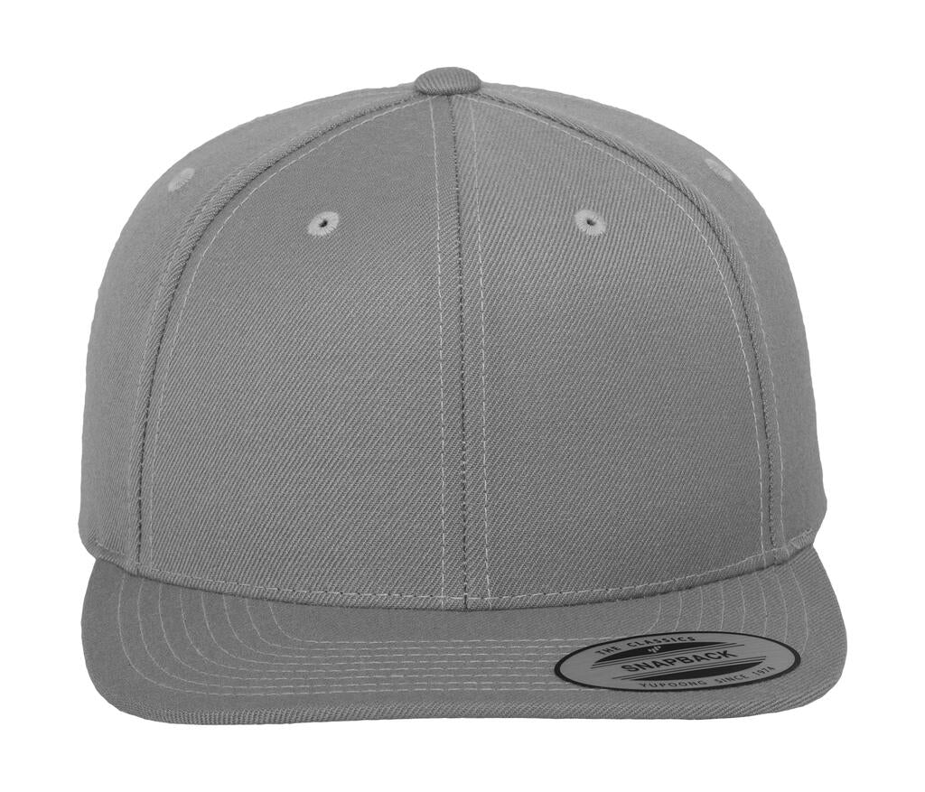  Classic Snapback Cap in Farbe Silver