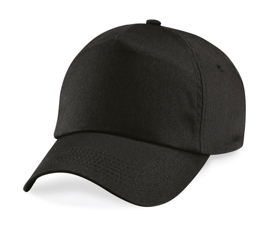  Junior Original 5 Panel Cap in Farbe Black