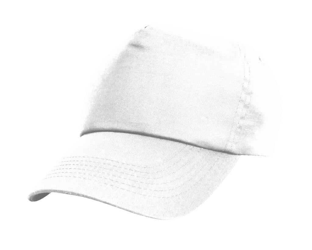  Cotton Cap in Farbe White