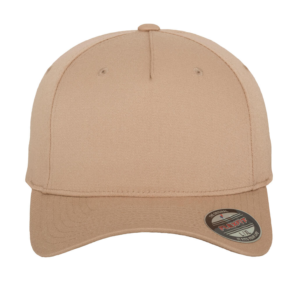  Fitted Baseball Cap in Farbe Khaki