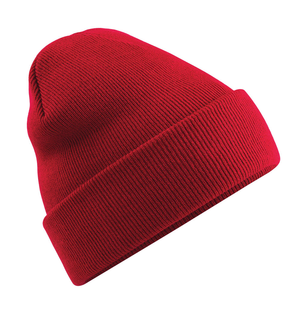  Original Cuffed Beanie in Farbe Classic Red