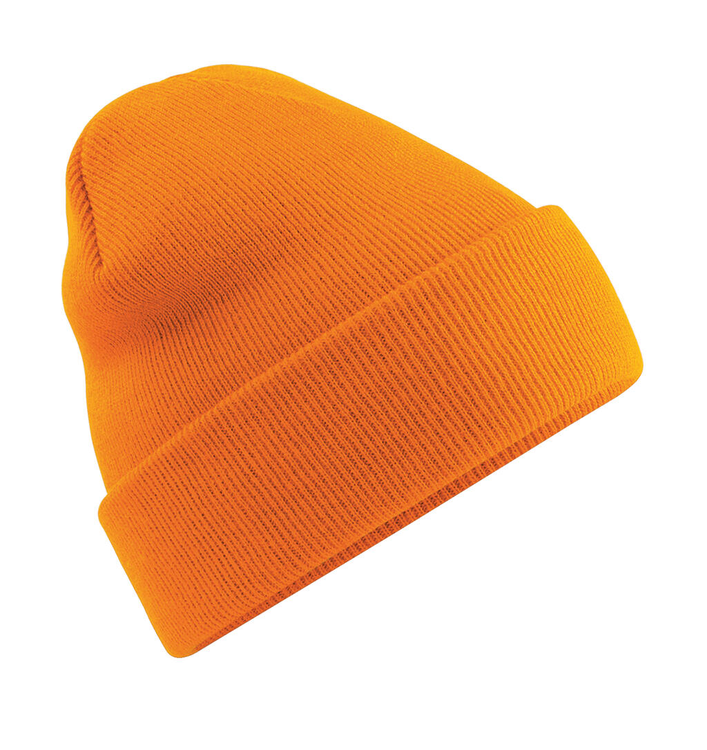  Original Cuffed Beanie in Farbe Orange