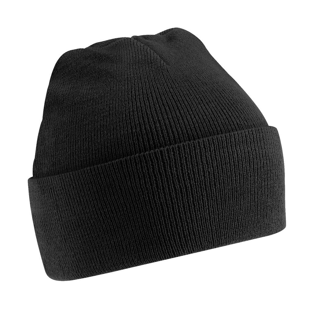  Junior Original Cuffed Beanie in Farbe Black