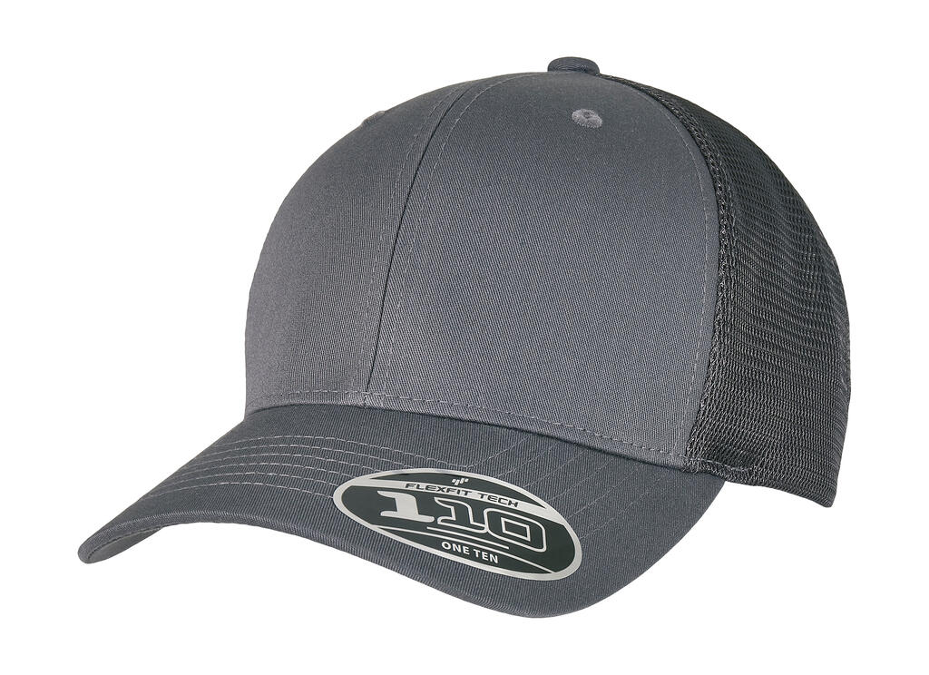  110 Flexfit Melange Trucker in Farbe Grey/Melange