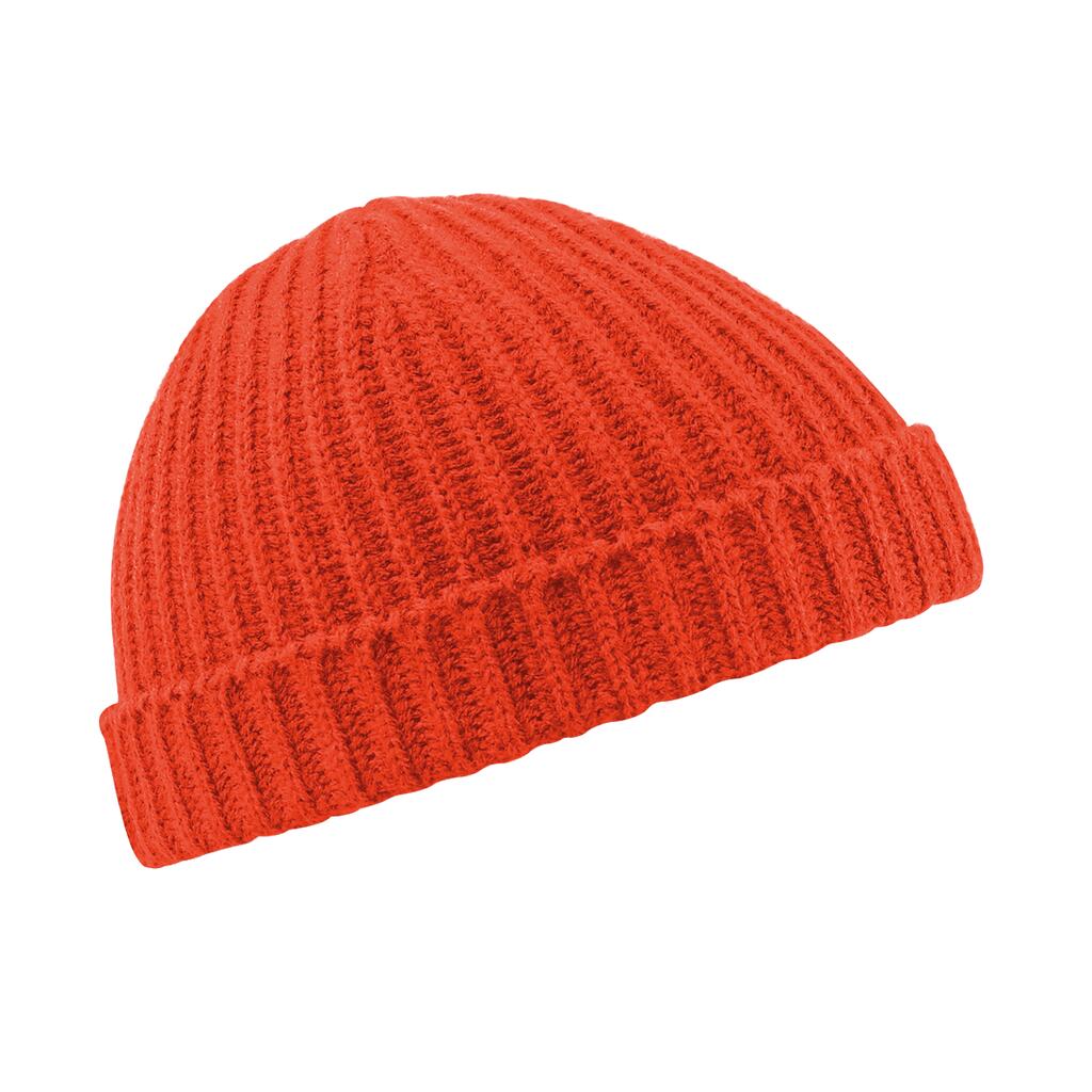  Trawler Beanie in Farbe Fire Red