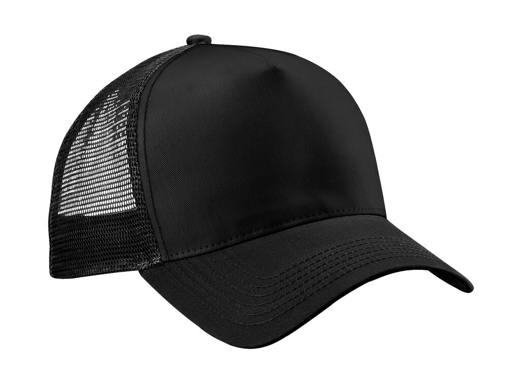  Snapback Trucker in Farbe Black/Black