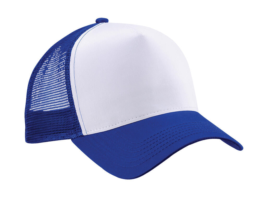  Snapback Trucker in Farbe Bright Royal/White