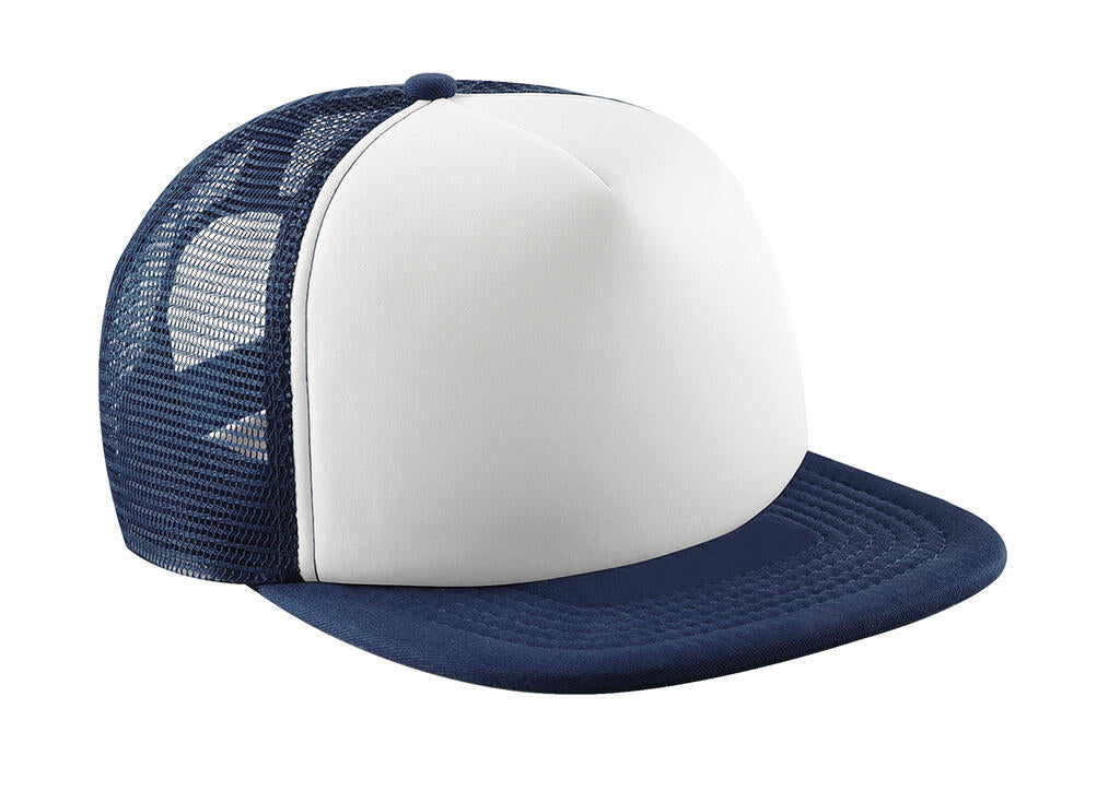  Vintage Snapback Trucker in Farbe French Navy/White