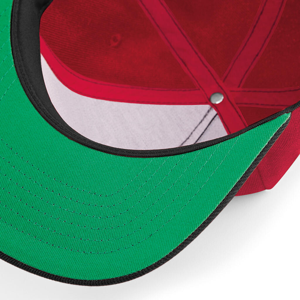  Original Flat Peak Snapback in Farbe White/Black