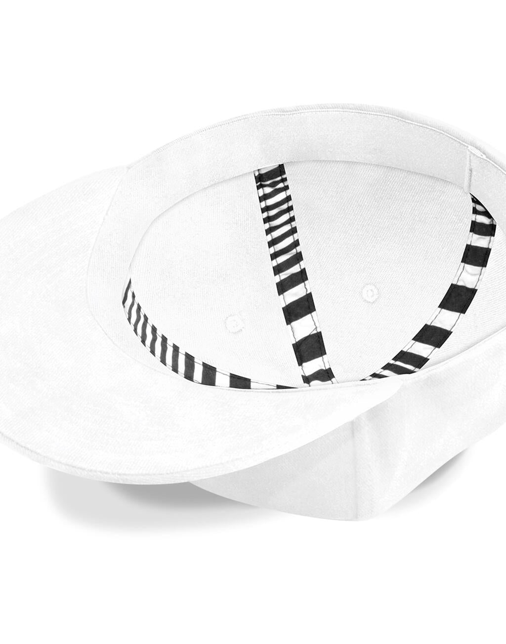  Rapper Cap in Farbe White