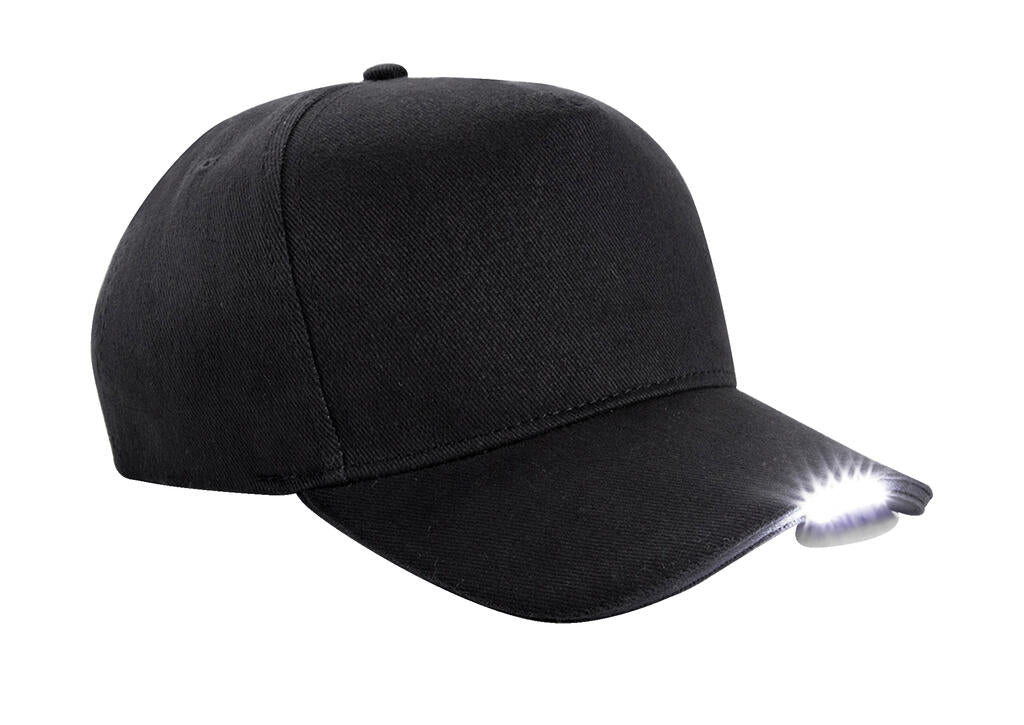  LED Light Cap in Farbe Black