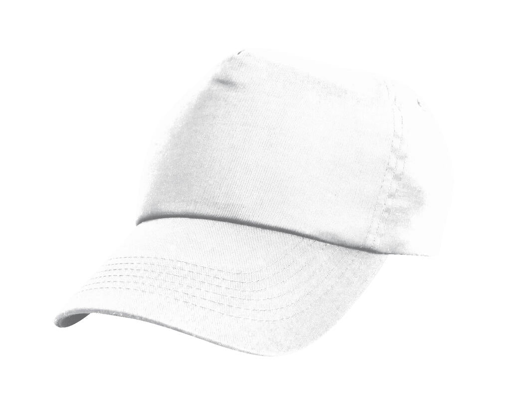  Kids Baseball Cap in Farbe White