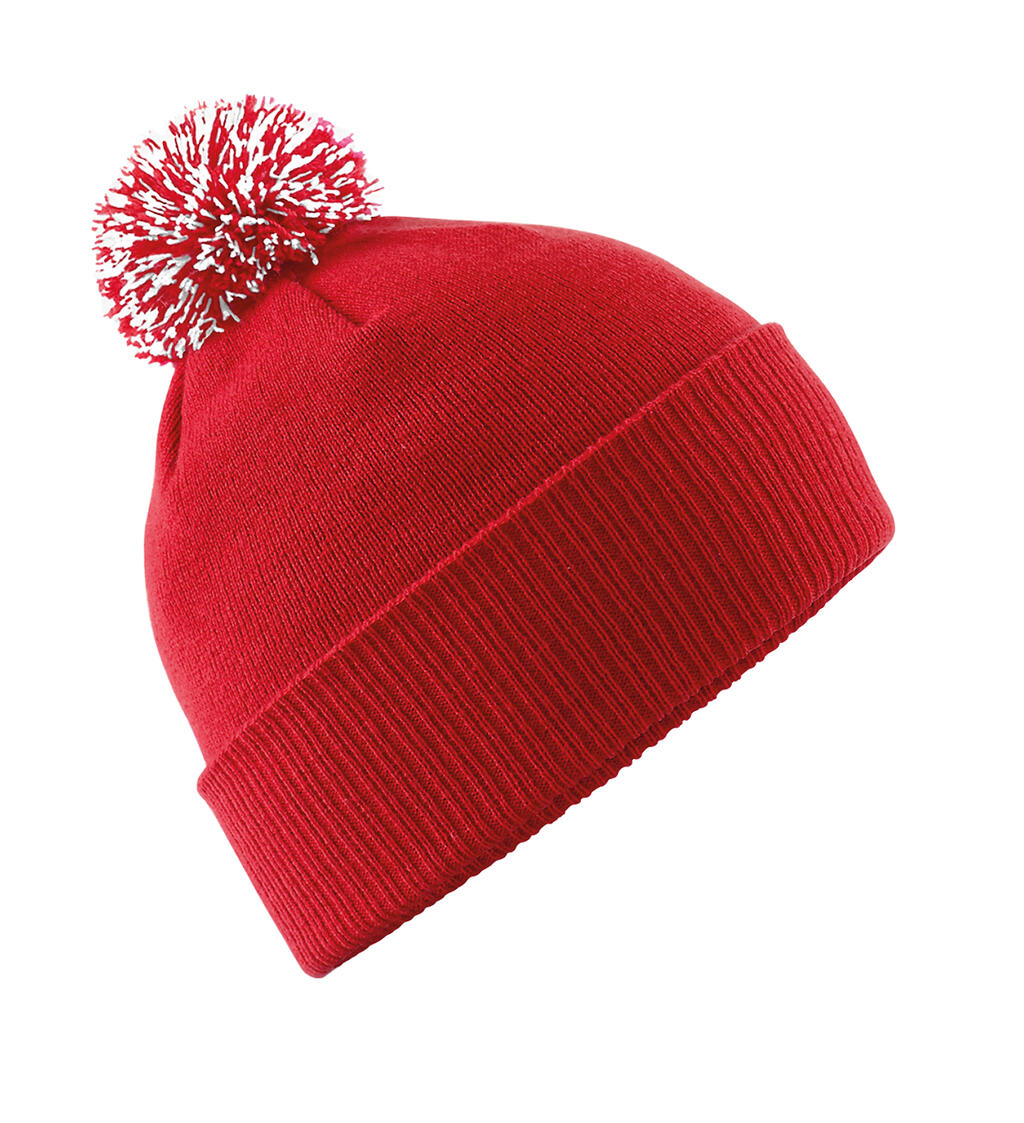 Snowstar Beanie in Farbe Classic Red/White