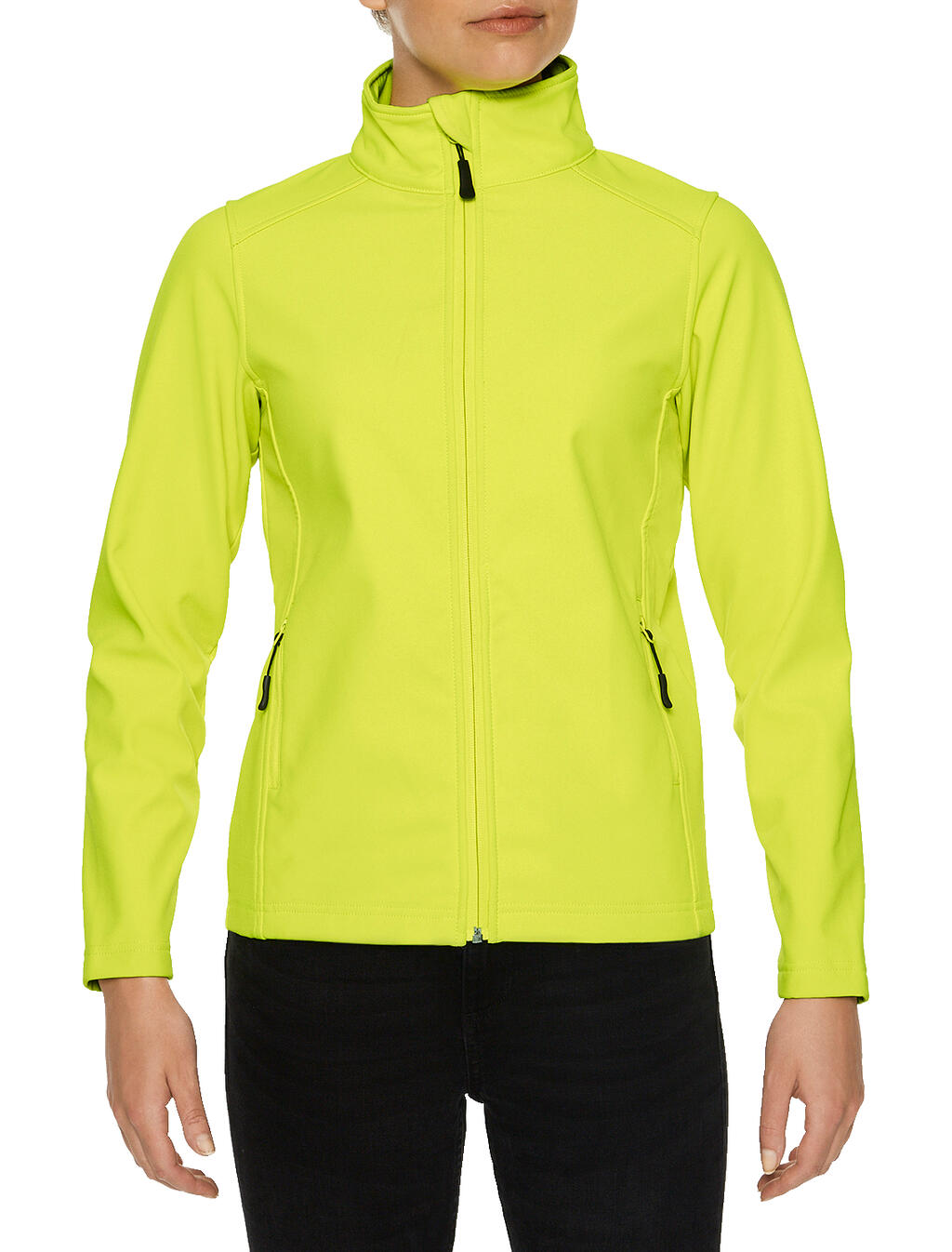  Hammer™ Ladies' Softshell Jacket in Farbe Safety Green