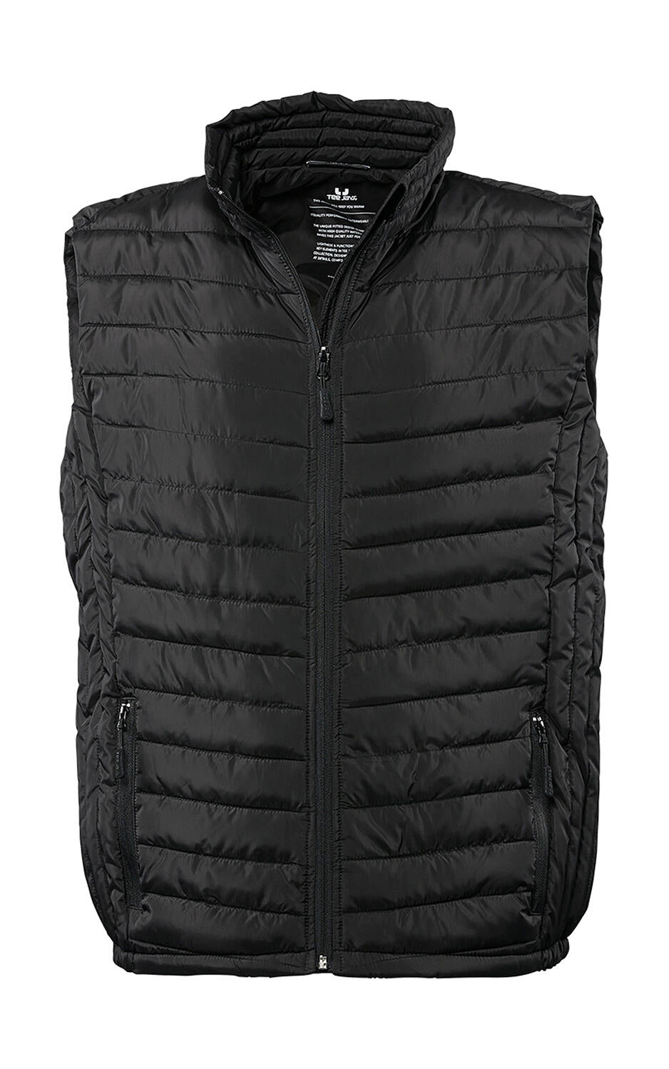  Zepelin Vest in Farbe Black