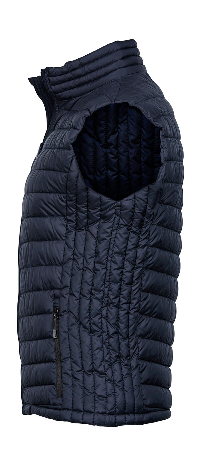  Zepelin Vest in Farbe Black