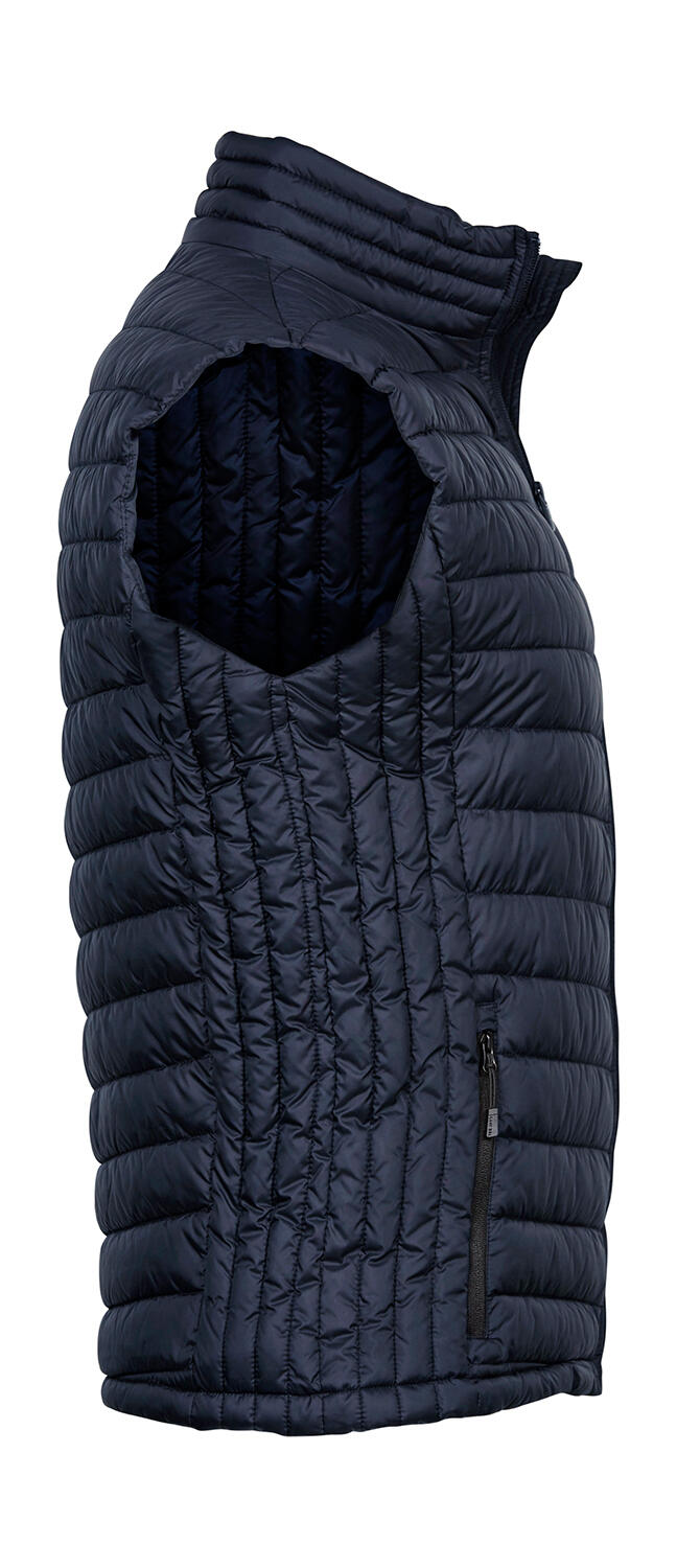  Zepelin Vest in Farbe Black