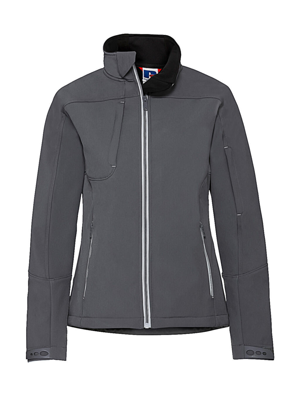  Ladies' Bionic Softshell Jacket in Farbe Iron Grey
