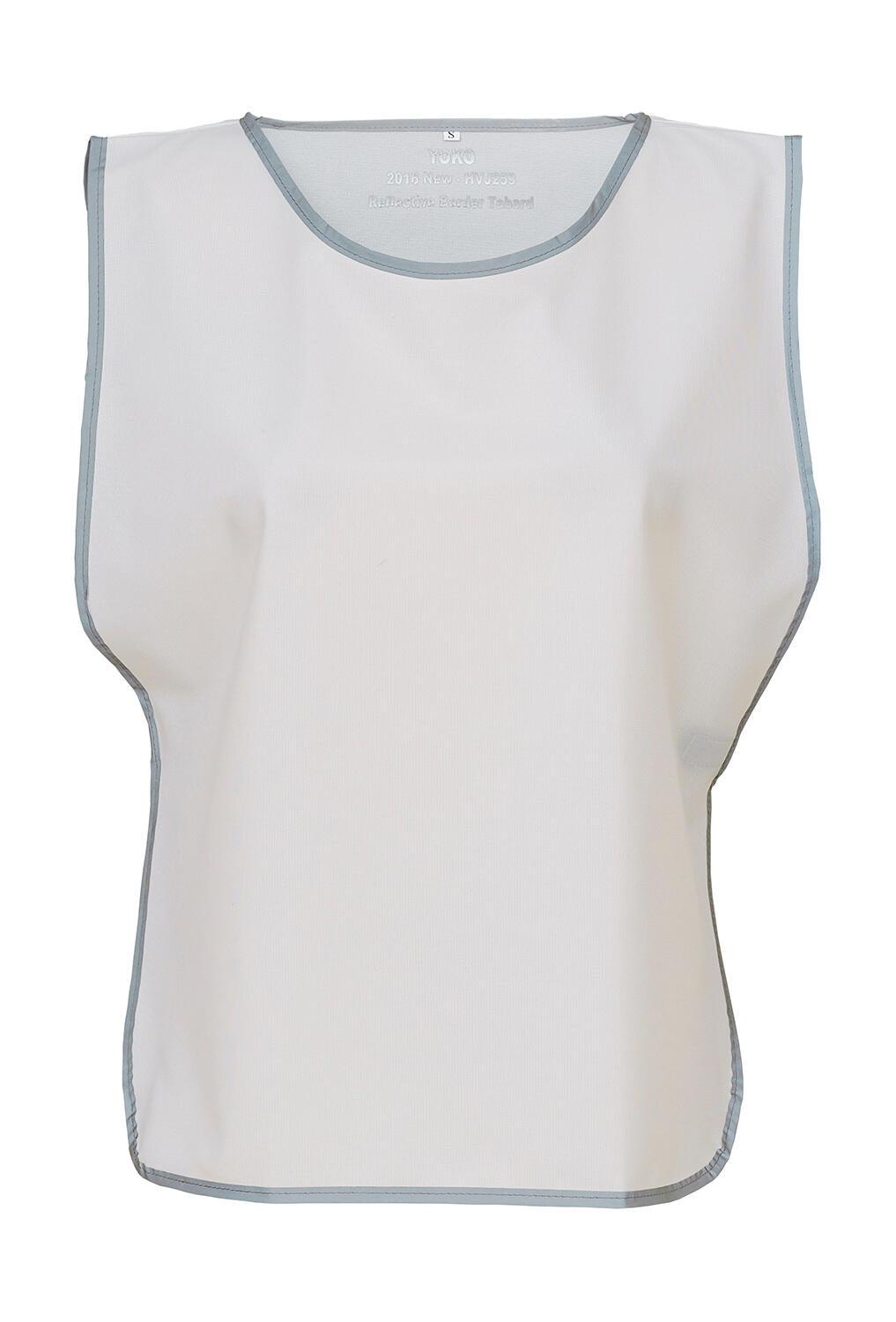  Fluo Reflective Border Tabard in Farbe White