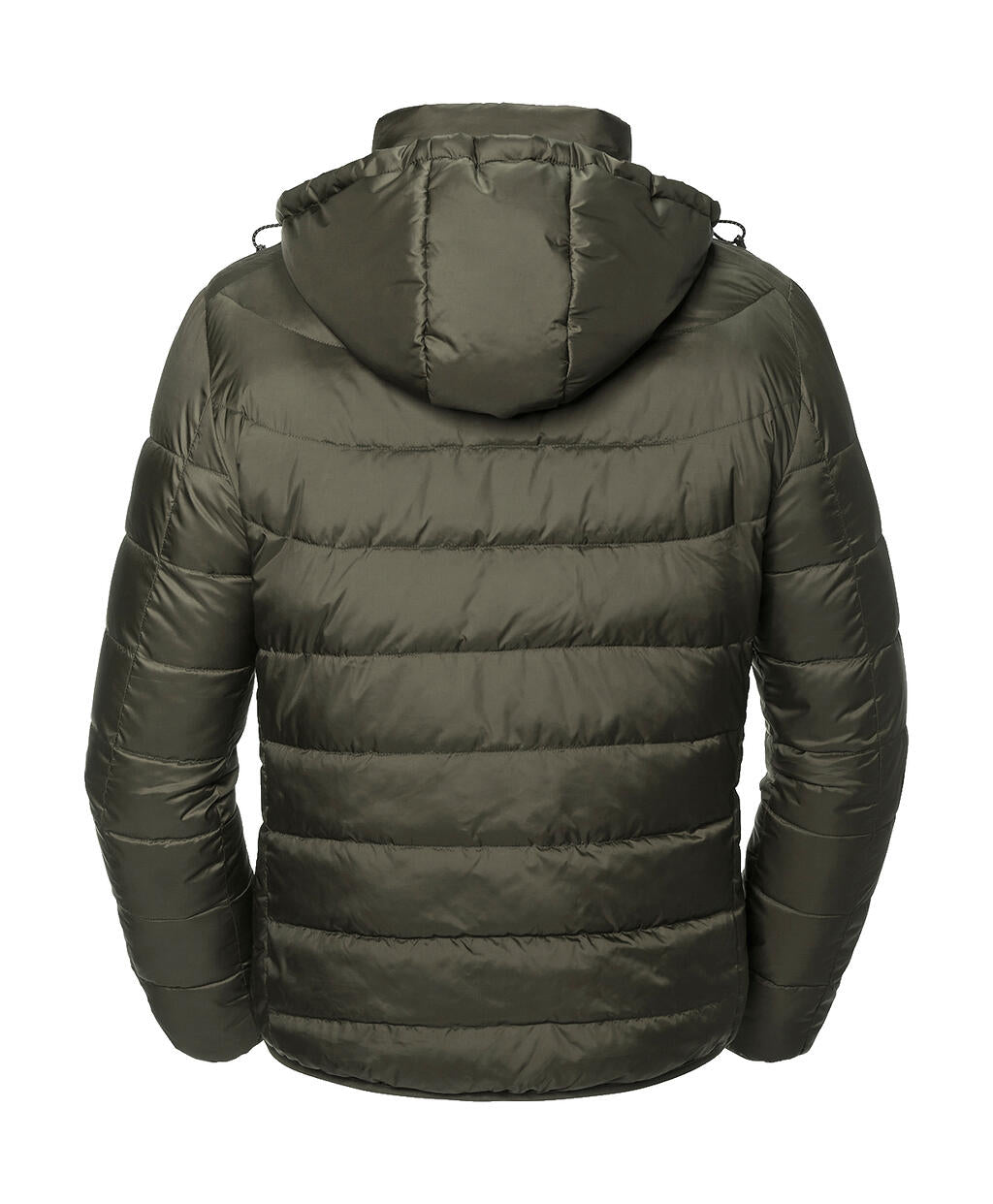  Men's Hooded Nano Jacket in Farbe Black