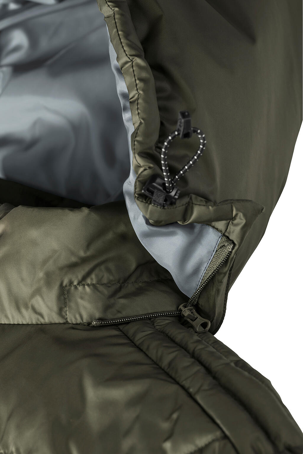  Men's Hooded Nano Jacket in Farbe Black