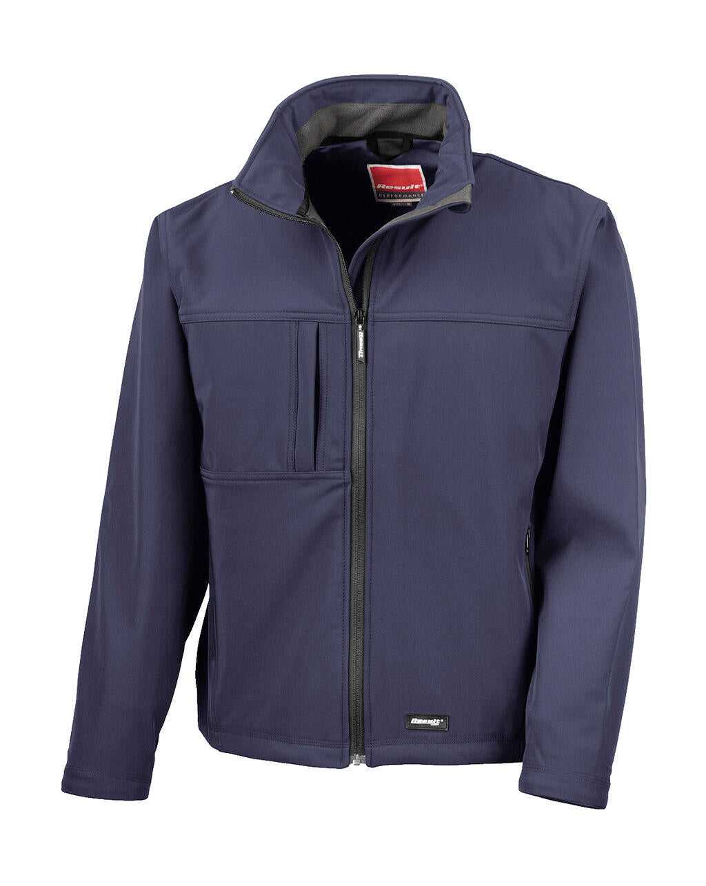  Men's Classic Softshell Jacket in Farbe Navy