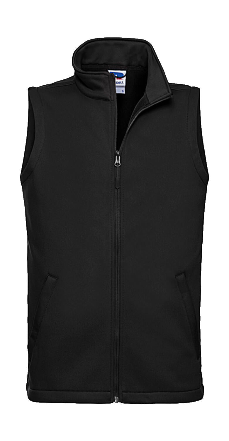  Men's Smart Softshell Gilet  in Farbe Black