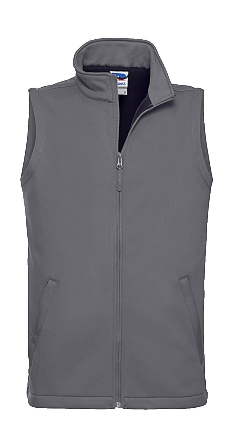  Men's Smart Softshell Gilet  in Farbe Convoy Grey