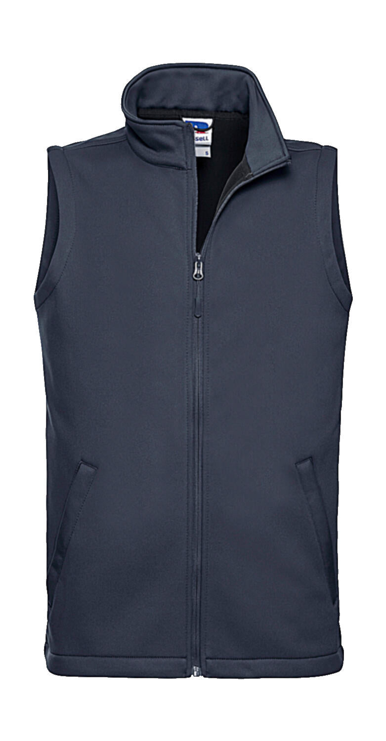  Men's Smart Softshell Gilet  in Farbe French Navy