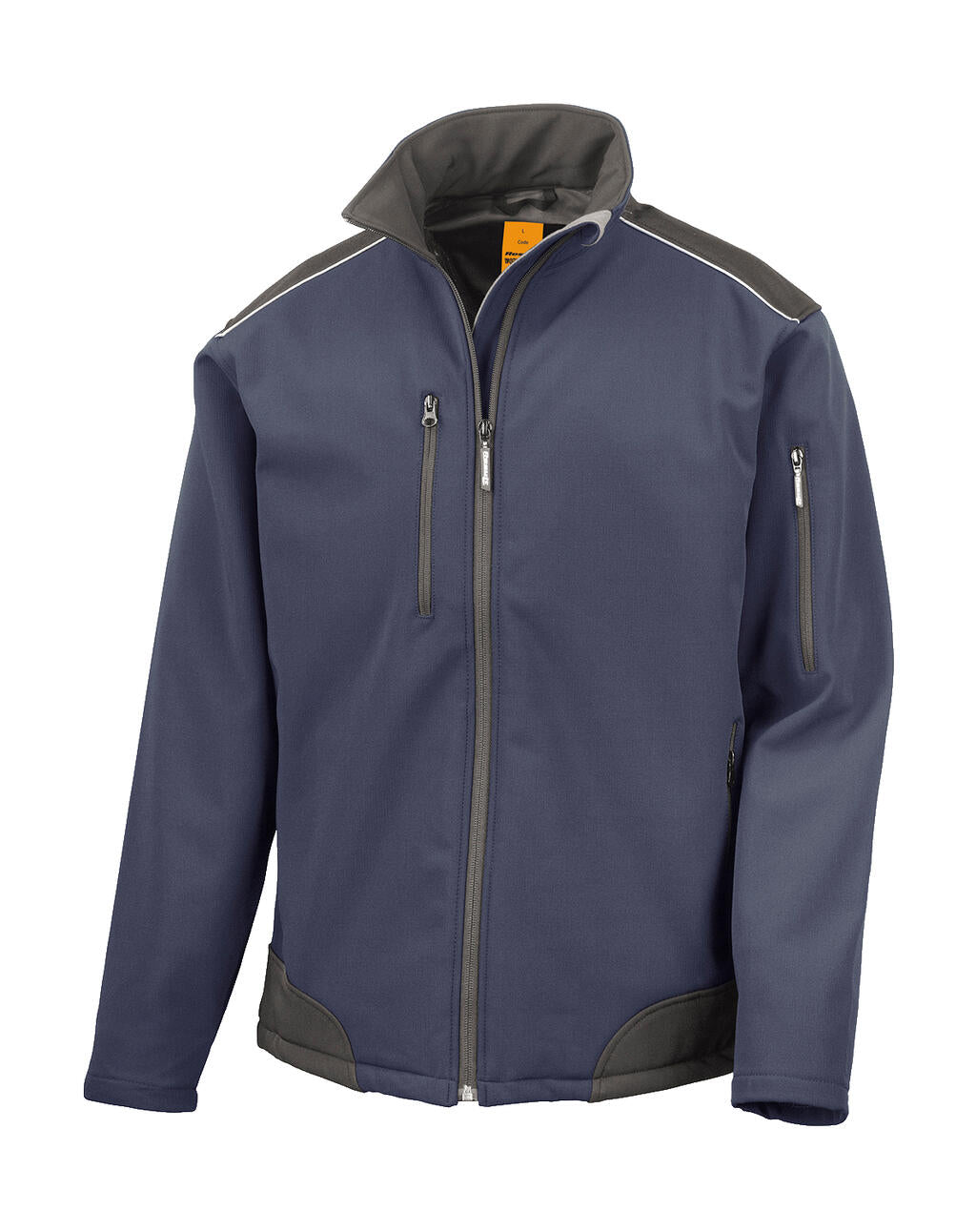  Ripstop Softshell Work Jacket in Farbe Navy/Black