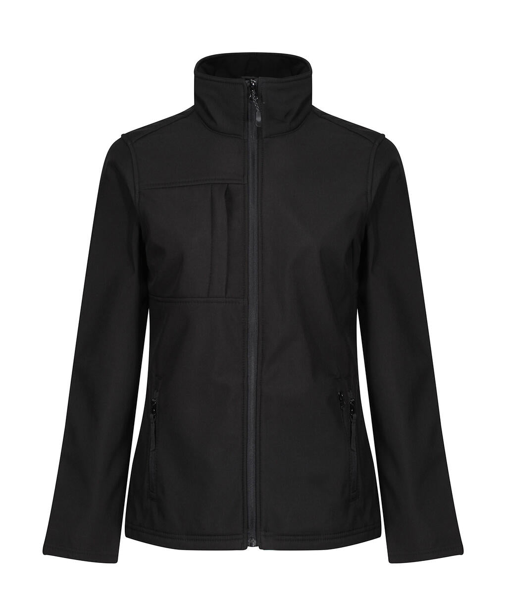  Women's Octagon II Softshell in Farbe Black/Black